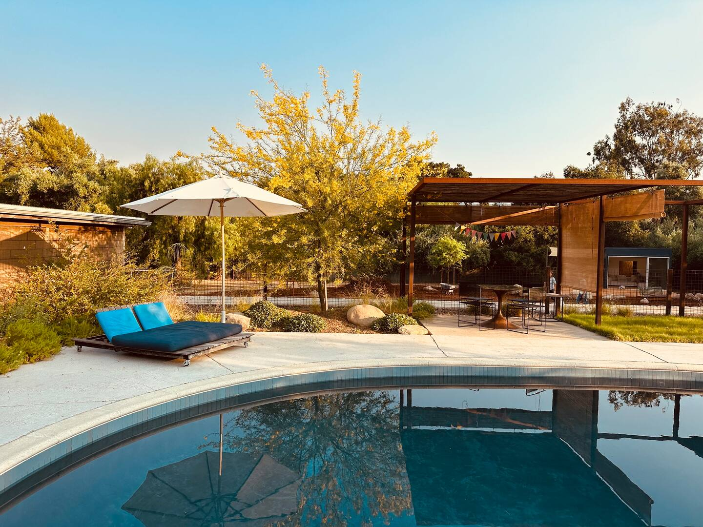 East End Ranch pool deck